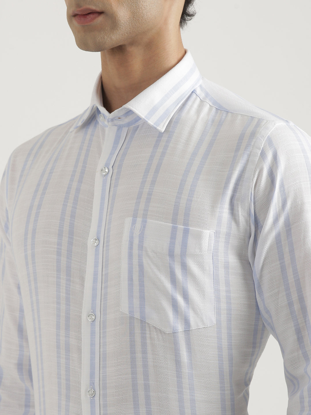 100% Cotton Stripes Shirt