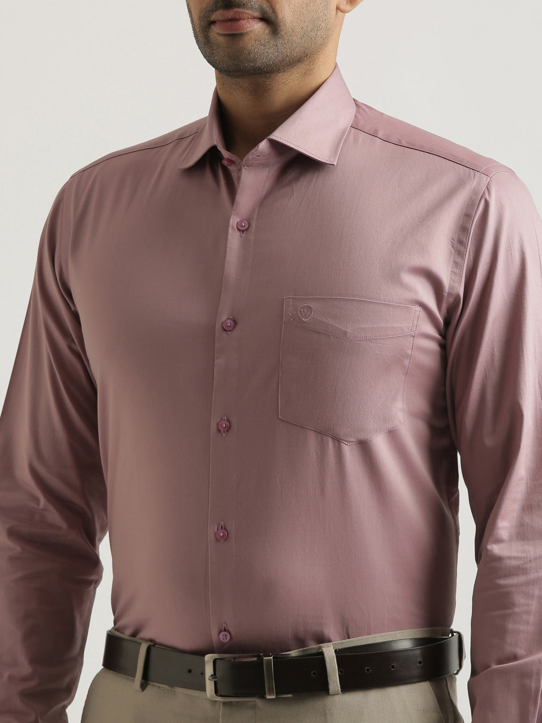 Premium Crest Cotton Shirt