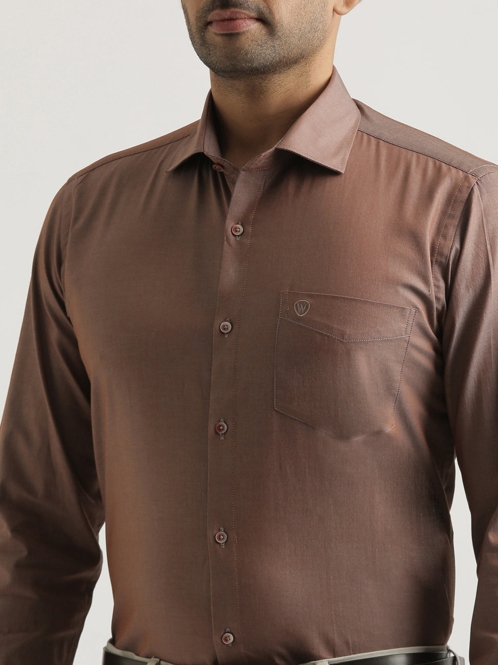 Premium Crest Cotton Shirt