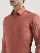 100% Cotton Satin Lycra Shirt