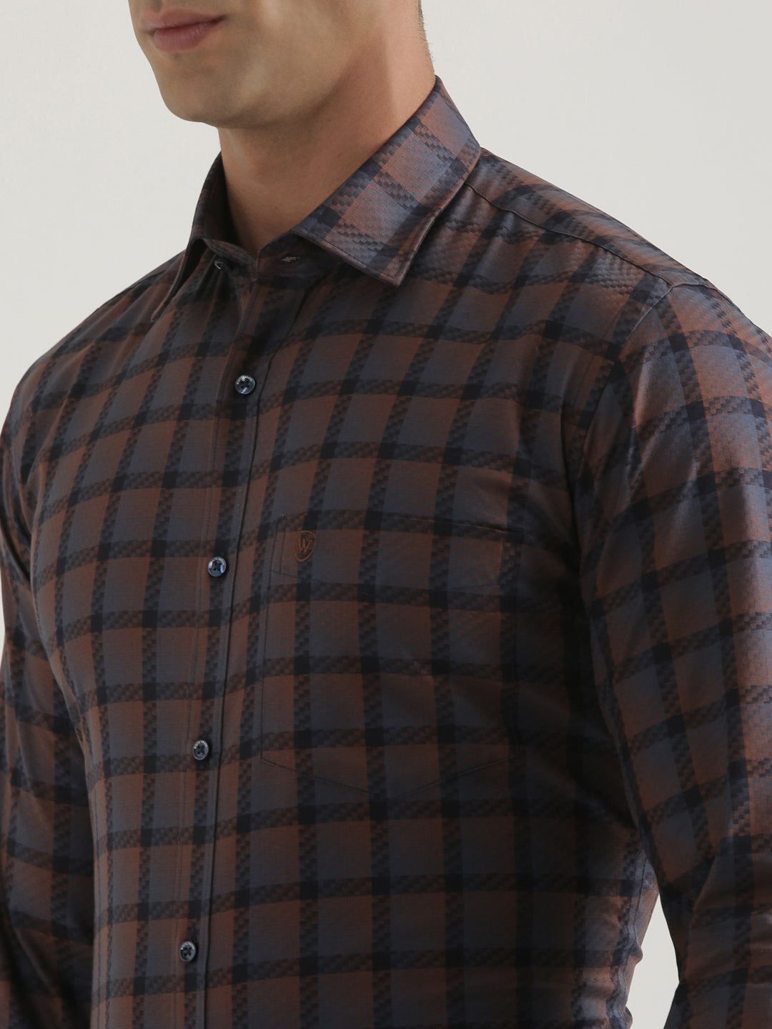 100% Cotton Checks Shirt