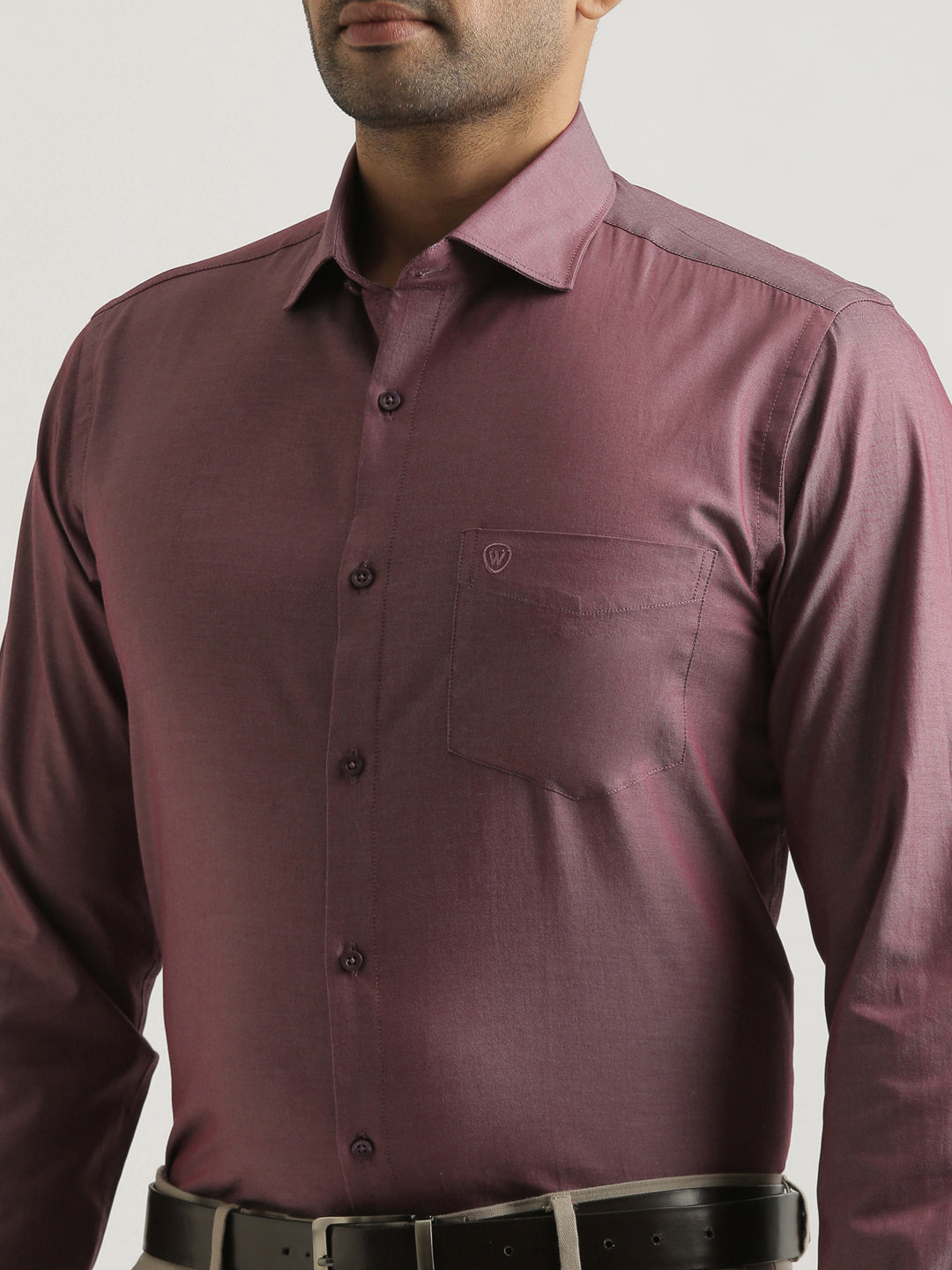 Premium Crest Cotton Shirt