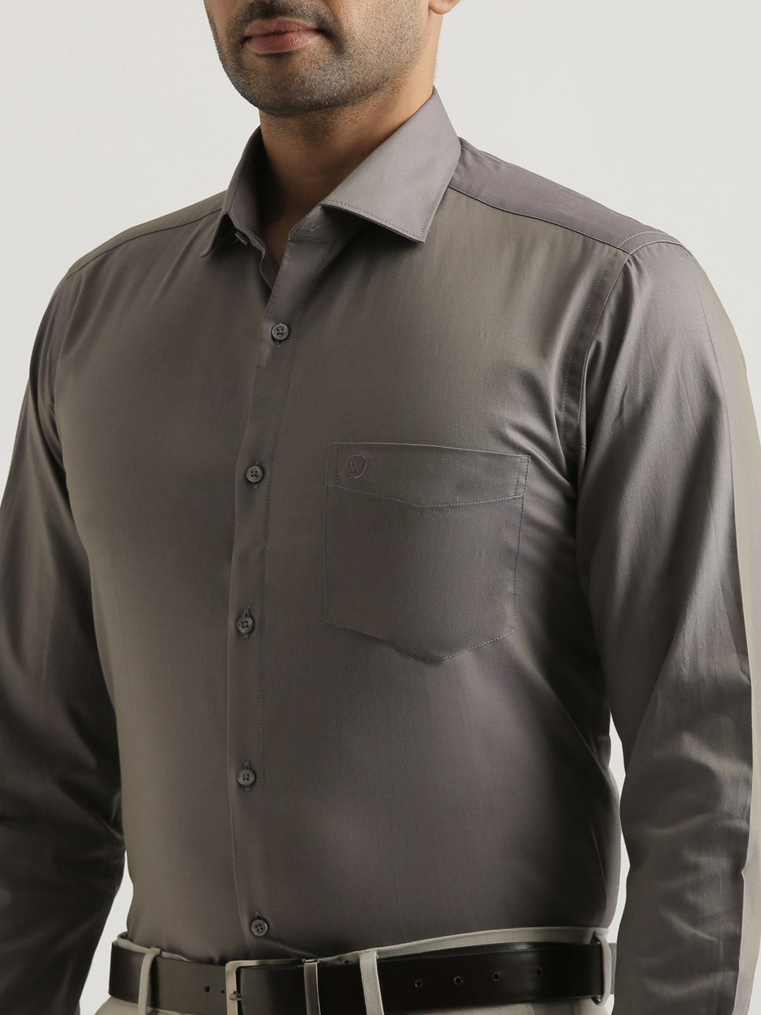 Premium Crest Cotton Shirt