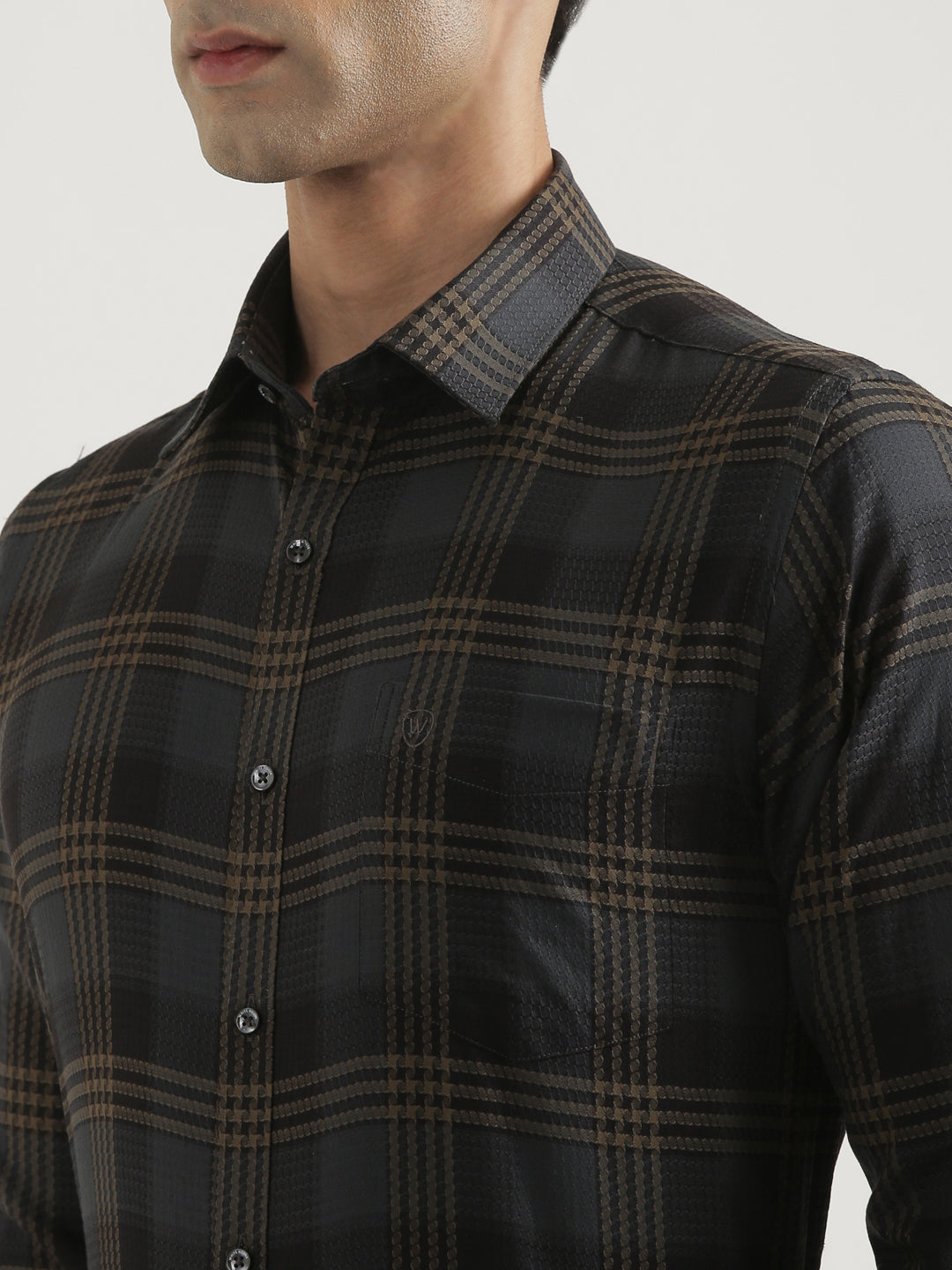 100% Cotton Checks Shirt