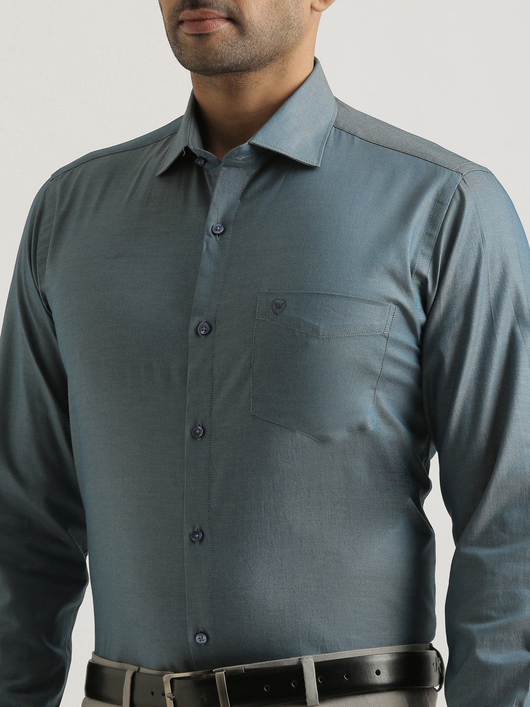 Premium Crest Cotton Shirt