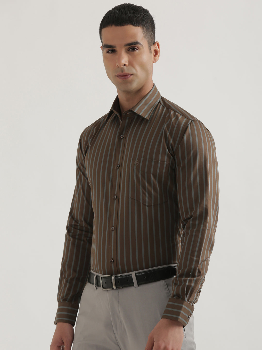100% Cotton Stripes Shirt