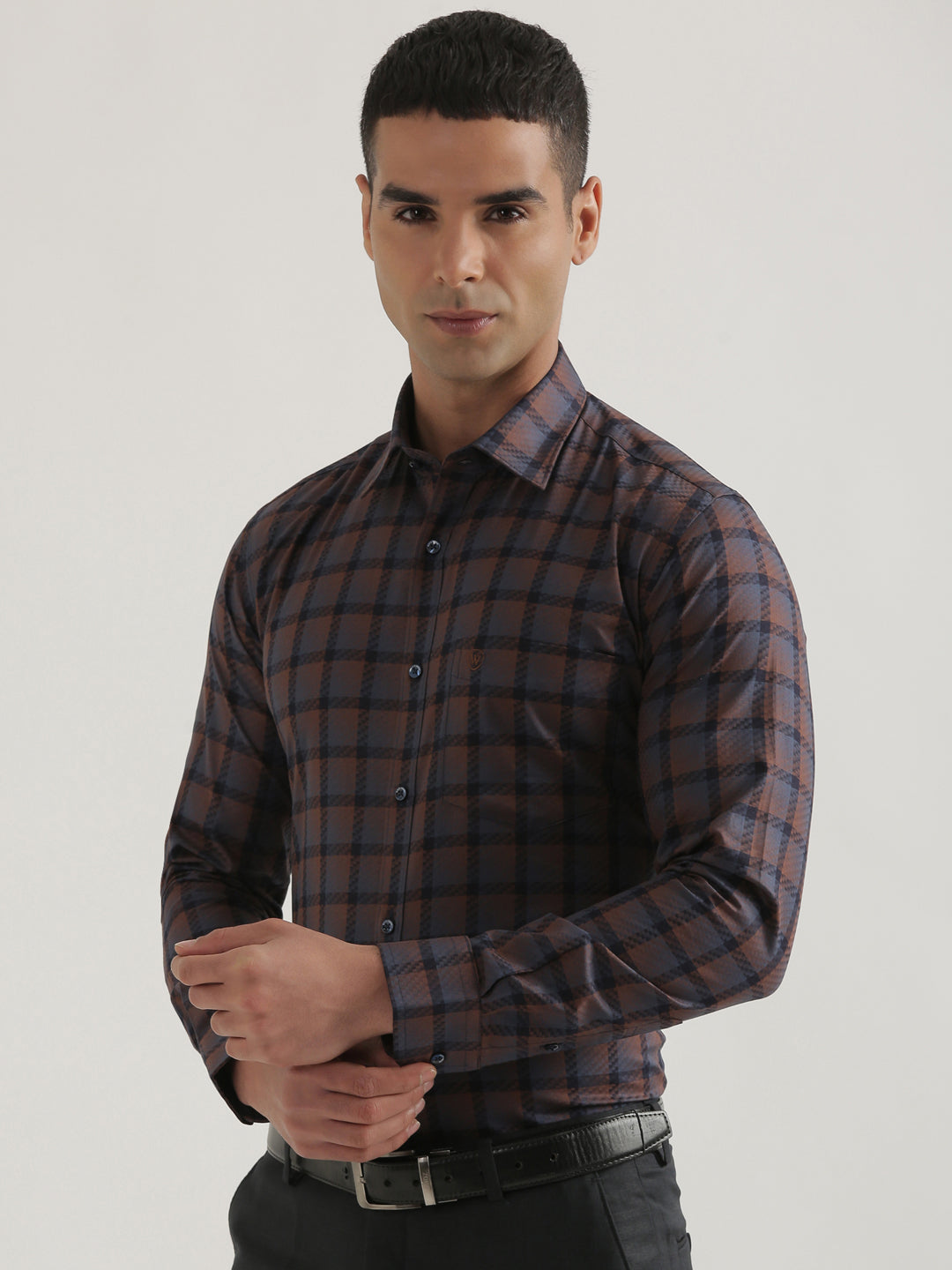 100% Cotton Checks Shirt