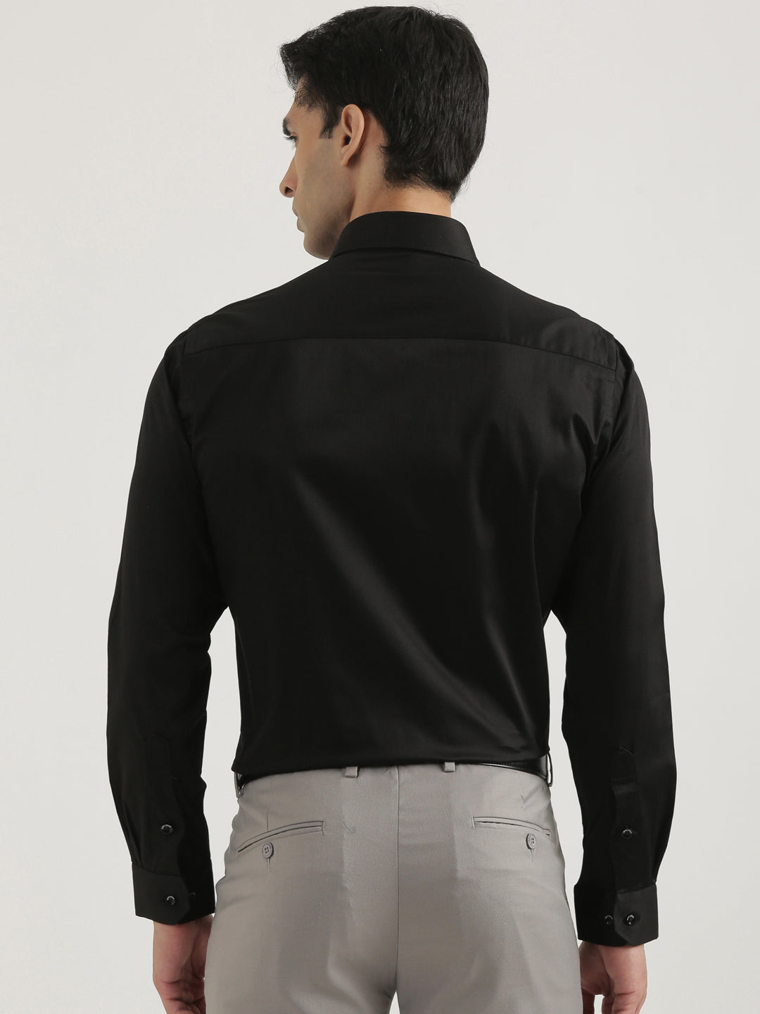 100% Cotton Satin Lycra Shirt