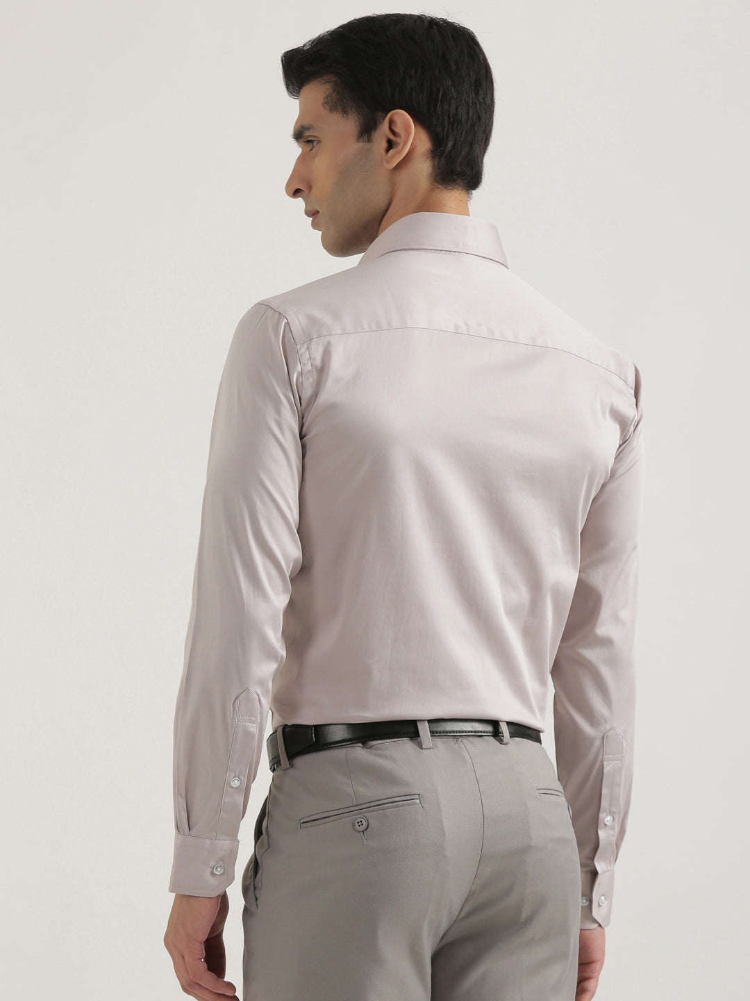 100% Cotton Satin Lycra Shirt