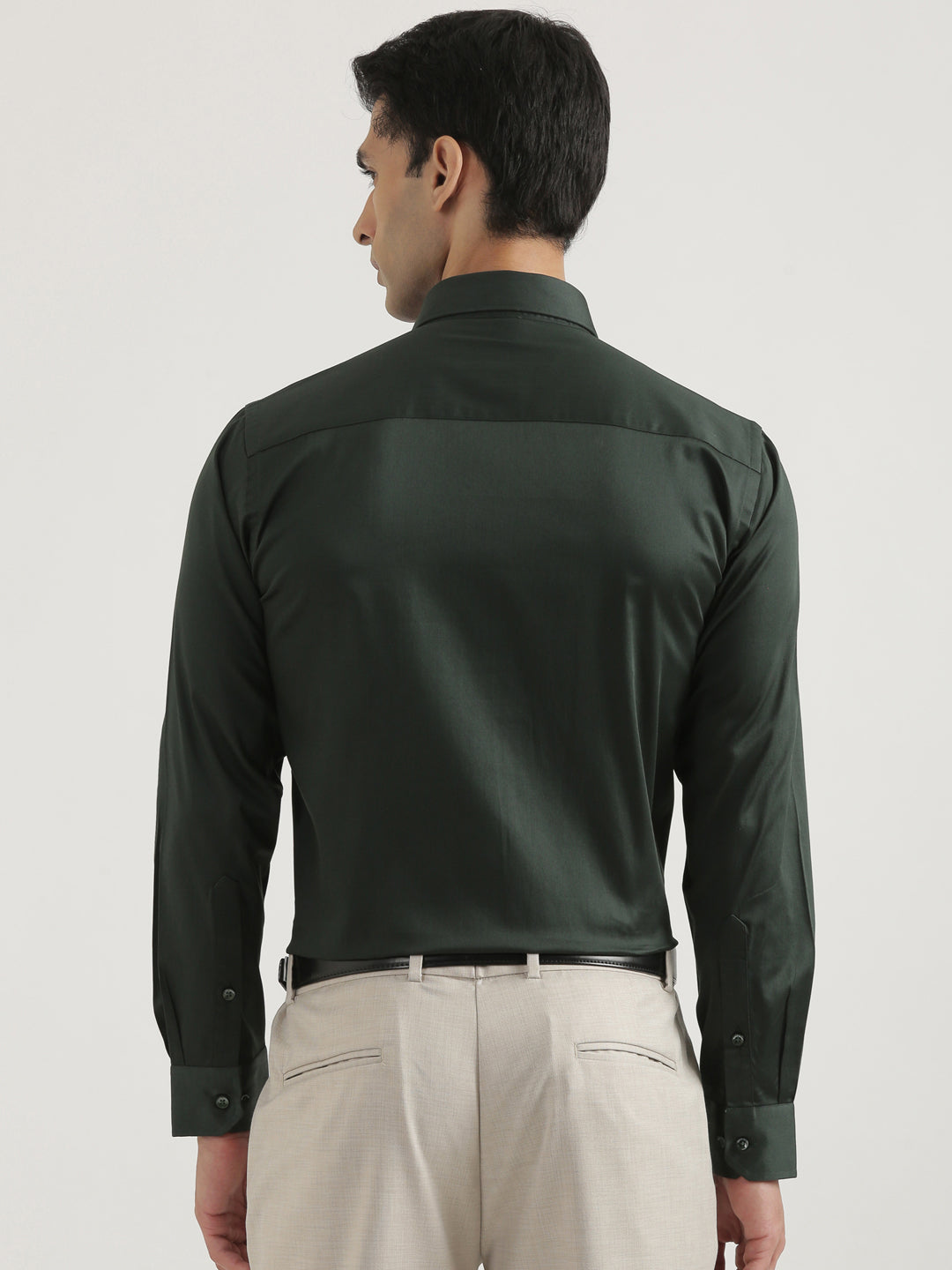 100% Cotton Satin Lycra Shirt