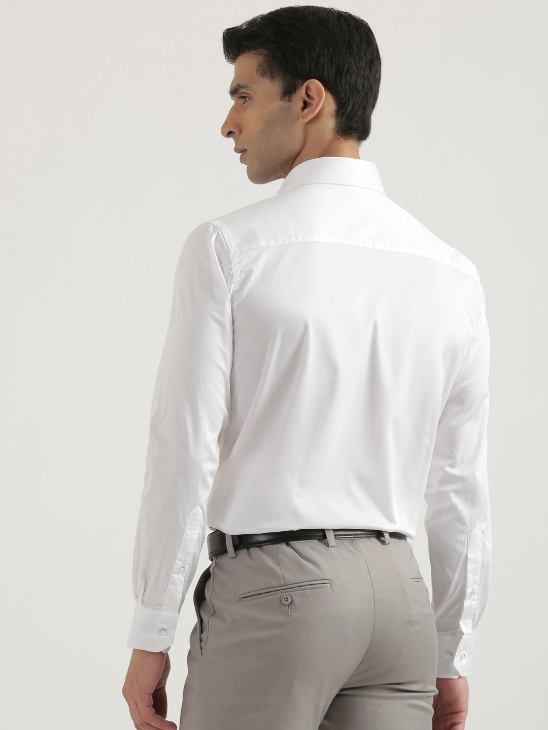 100% Cotton Satin Lycra Shirt