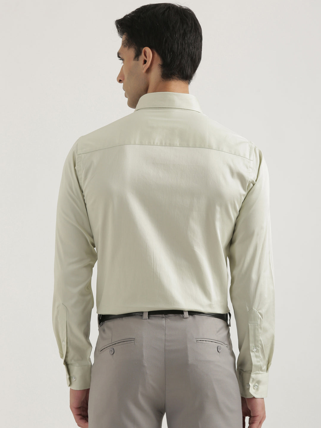 100% Cotton Satin Lycra Shirt