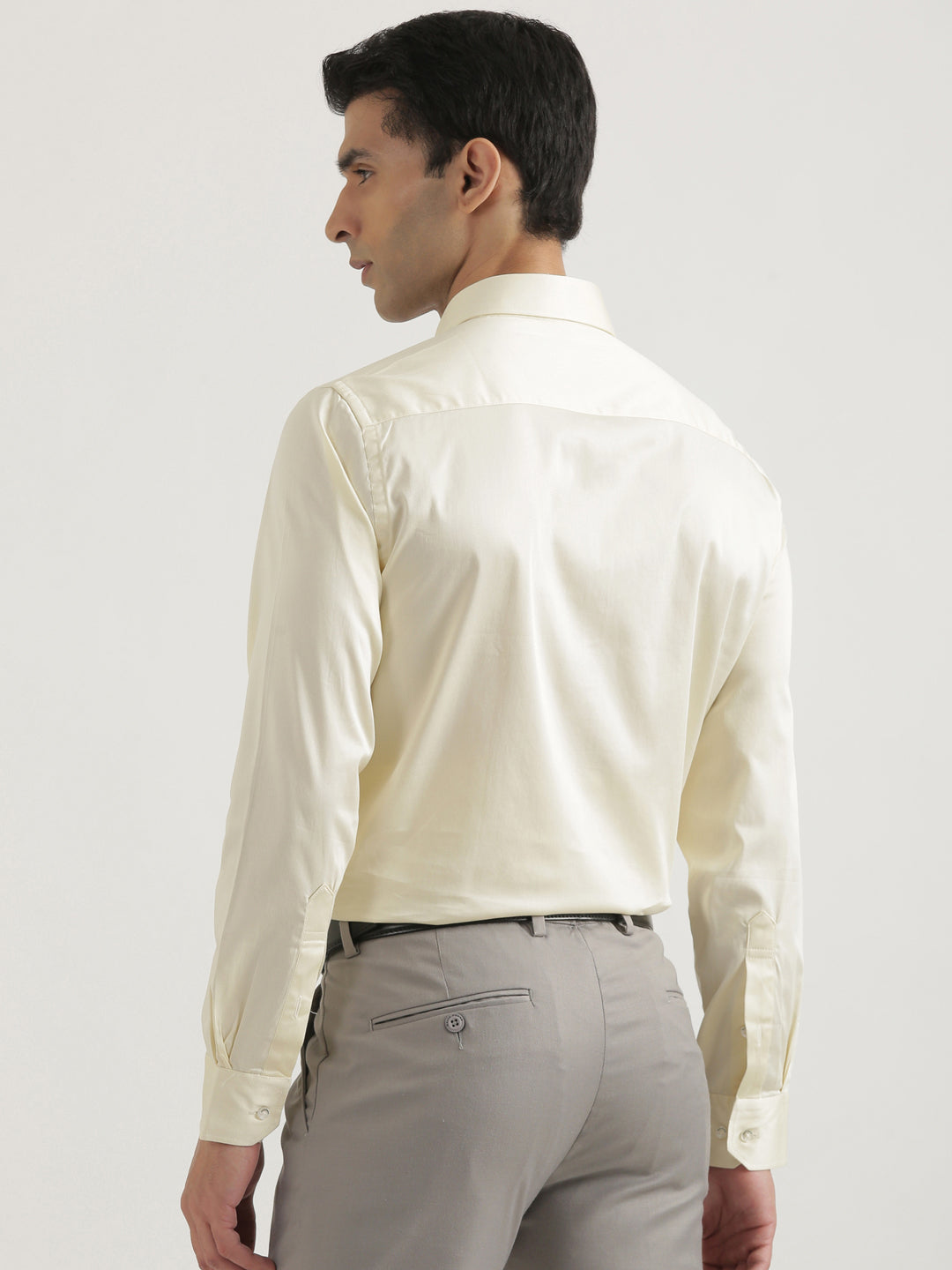 100% Cotton Satin Lycra Shirt