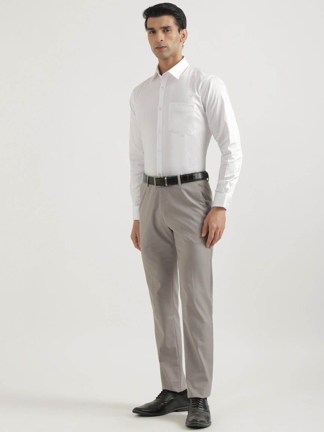 100% Cotton Satin Lycra Shirt