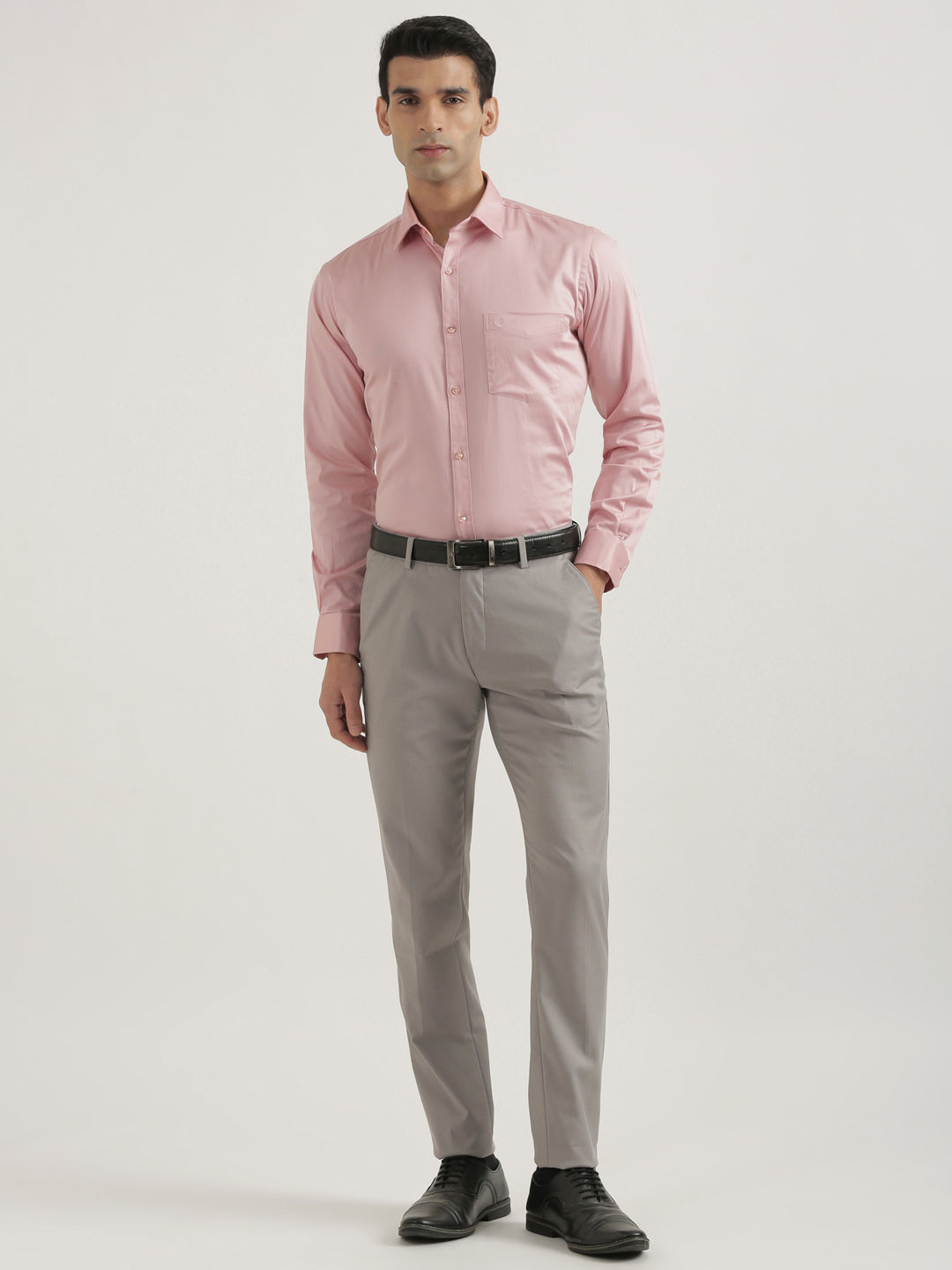 100% Cotton Satin Lycra Shirt