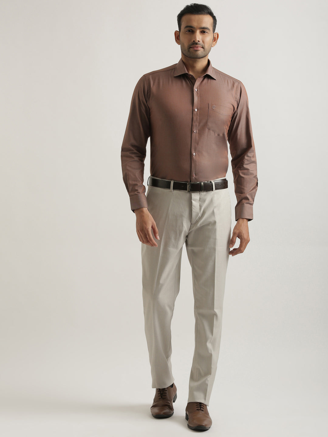 Premium Crest Cotton Shirt