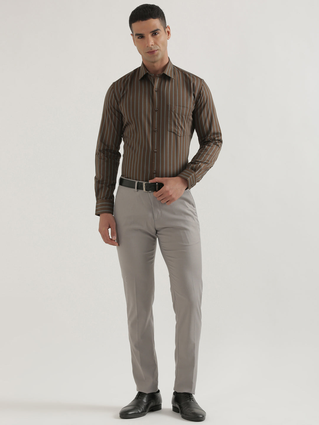 100% Cotton Stripes Shirt