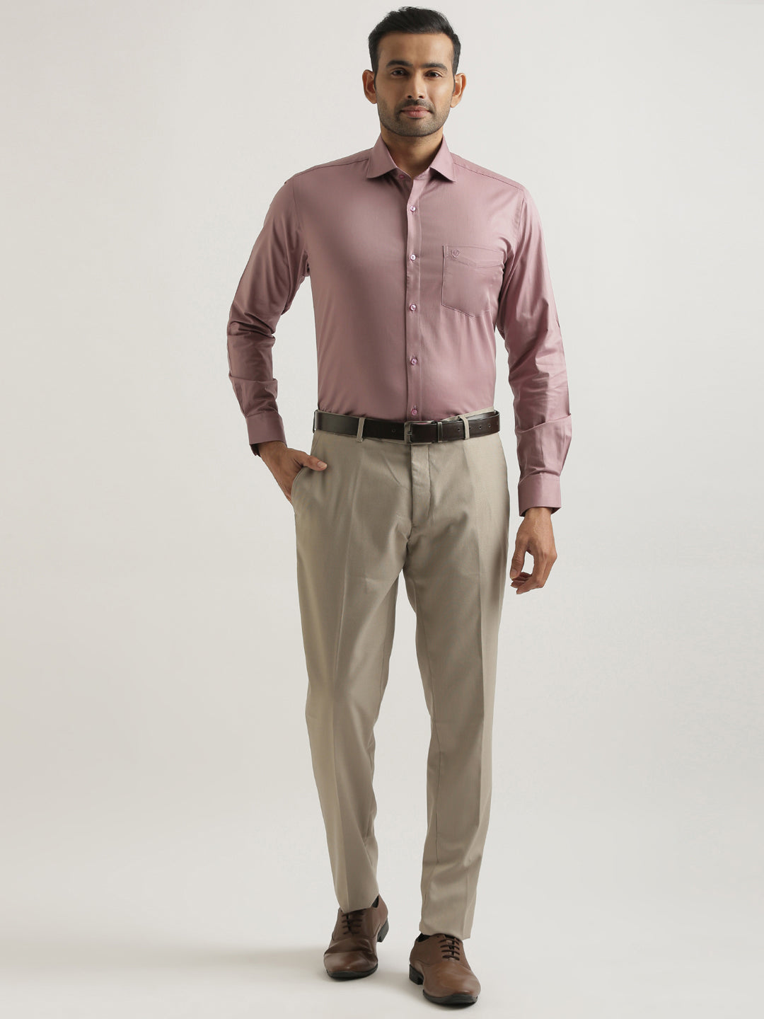 Premium Crest Cotton Shirt