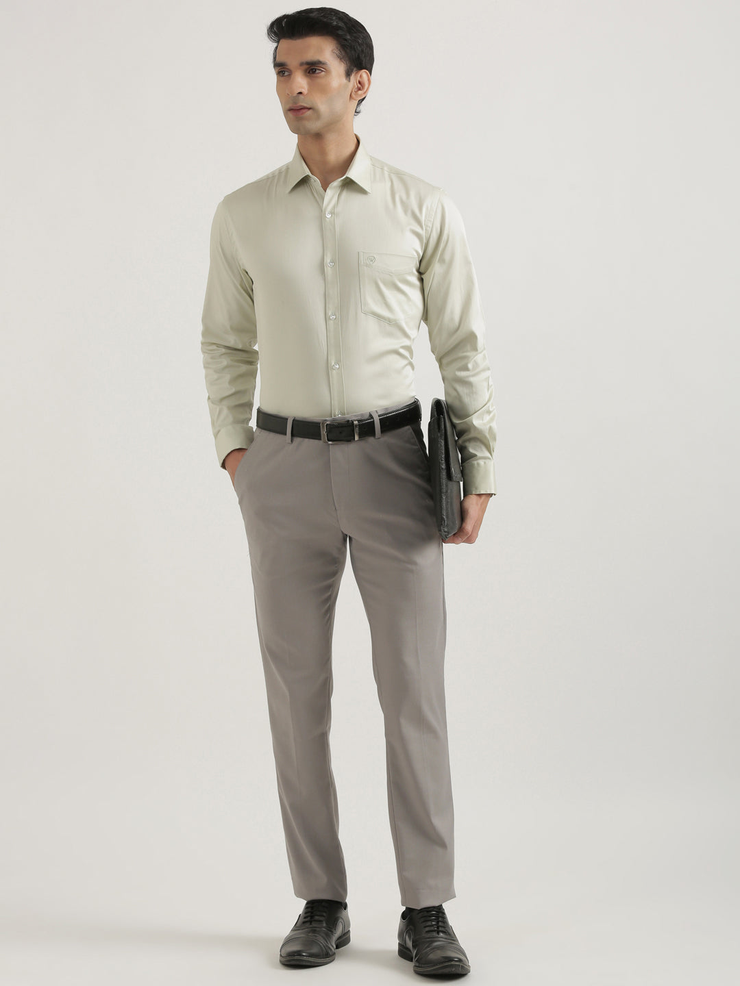 100% Cotton Satin Lycra Shirt