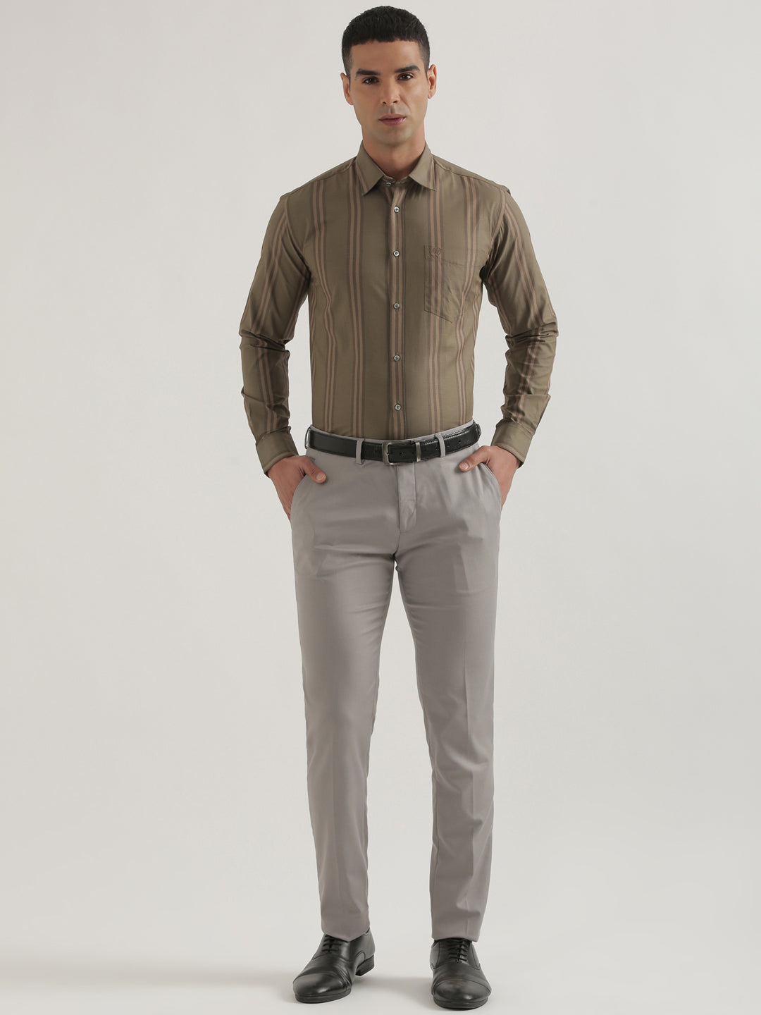 100% Cotton Stripes Shirt