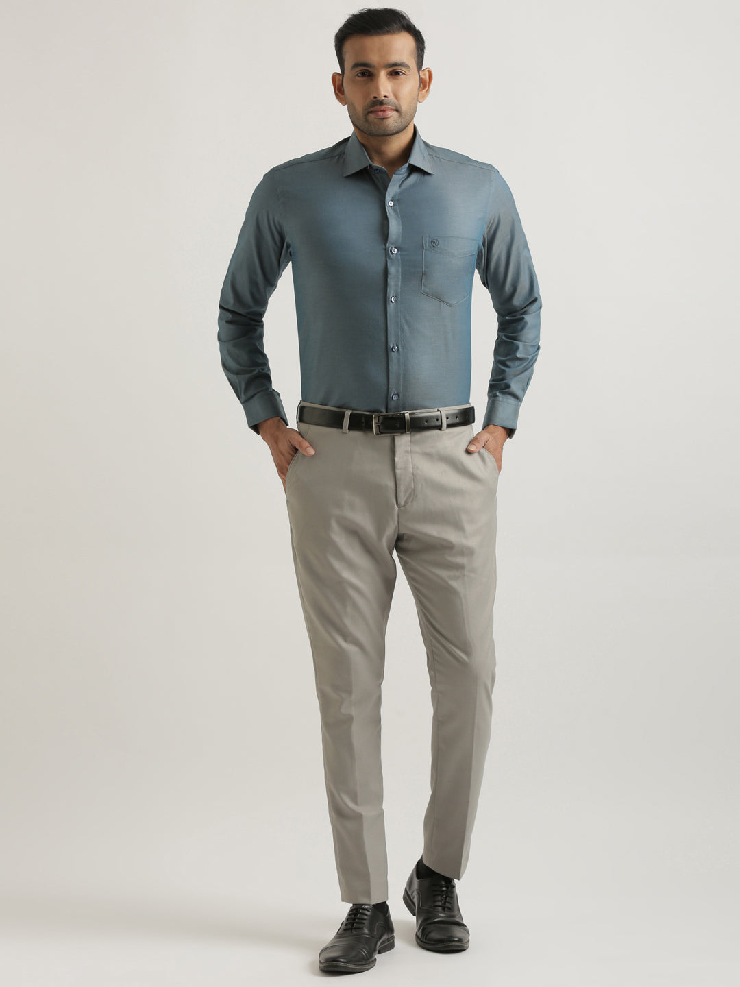 Premium Crest Cotton Shirt