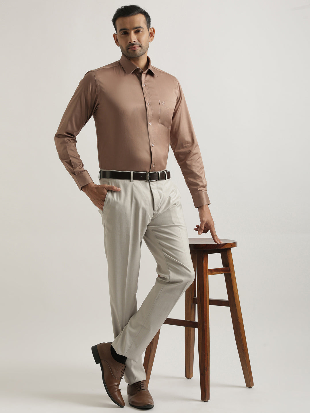 100% Cotton Satin Shirt