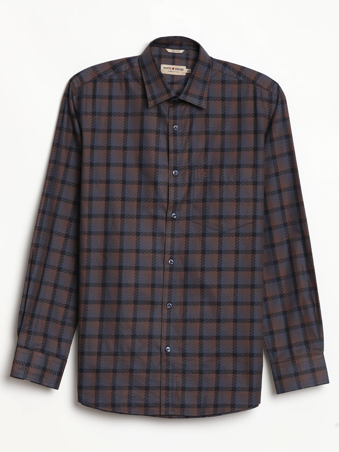 100% Cotton Checks Shirt