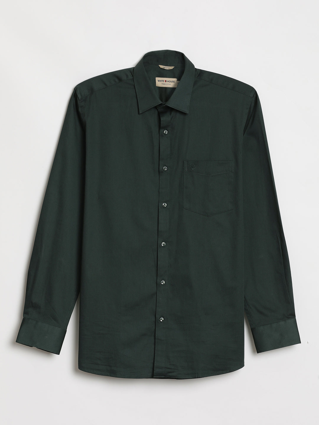 100% Cotton Satin Lycra Shirt