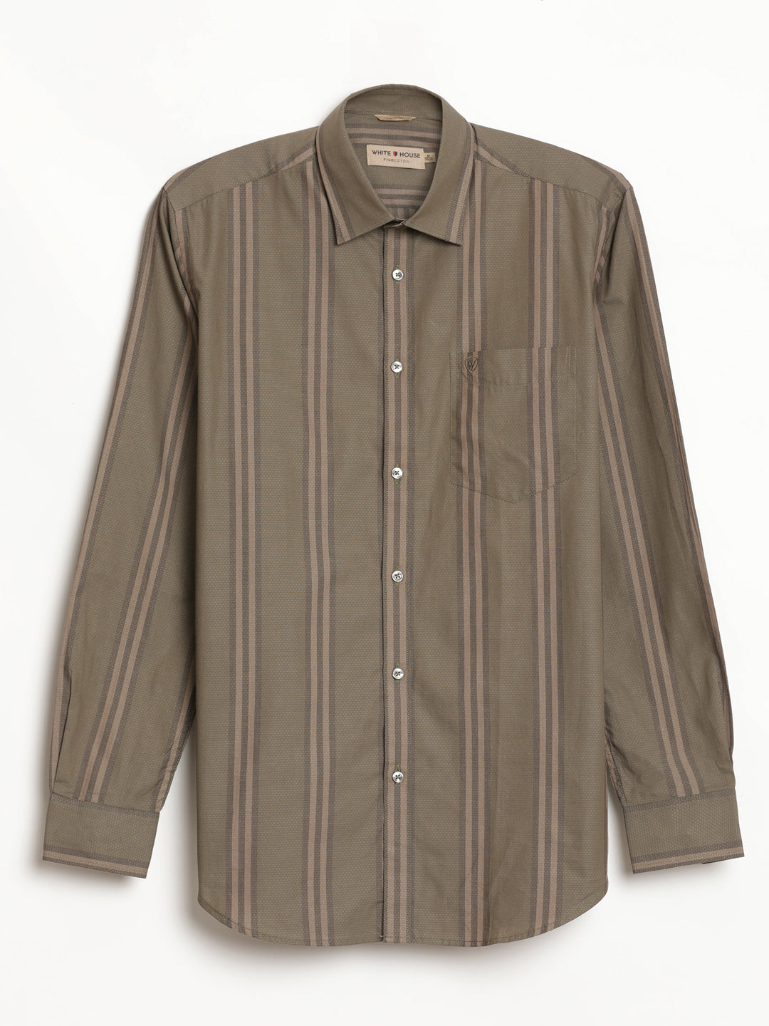 100% Cotton Stripes Shirt