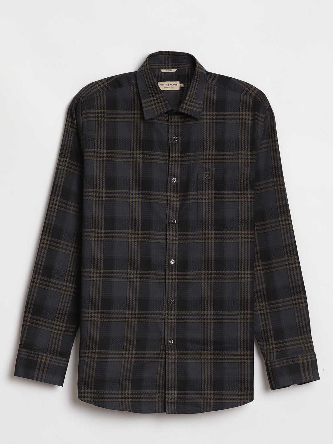 100% Cotton Checks Shirt