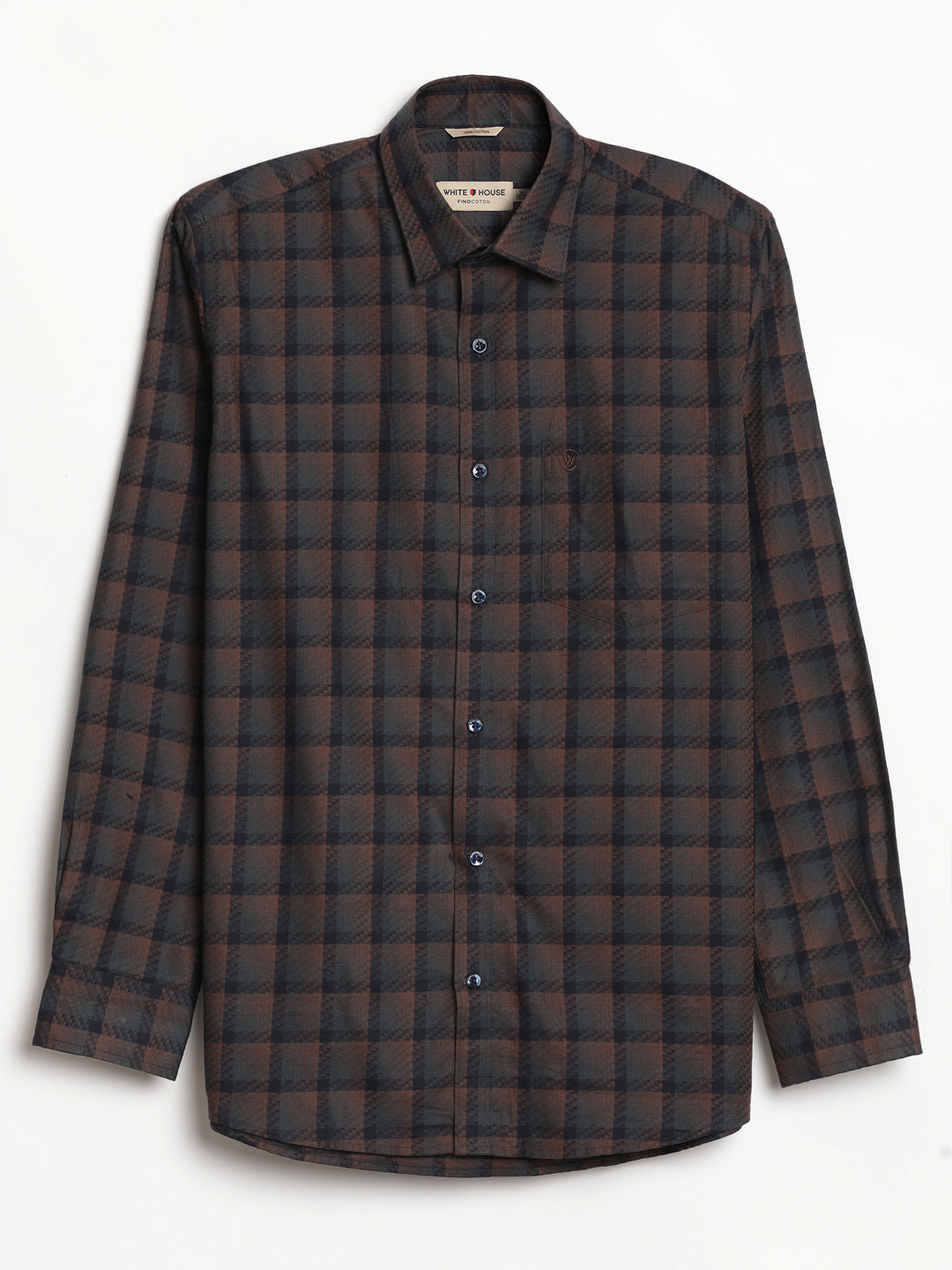 100% Cotton Checks Shirt