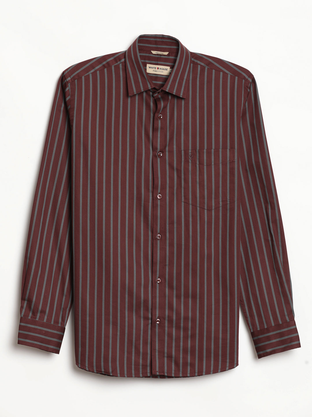 100% Cotton Stripes Shirt