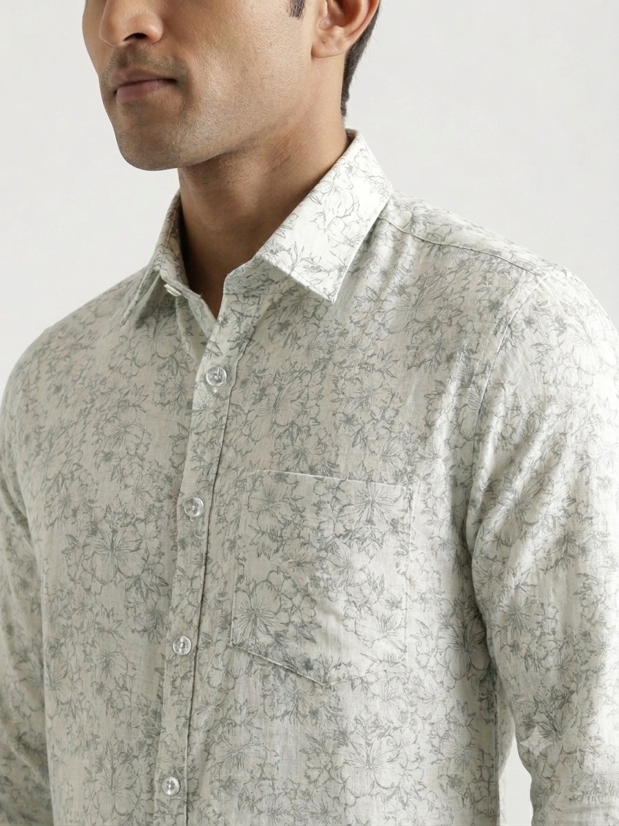 100% Cotton printed Shirt
